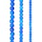 Blue Matte Glass Round Beads by Bead Landing&#x2122;